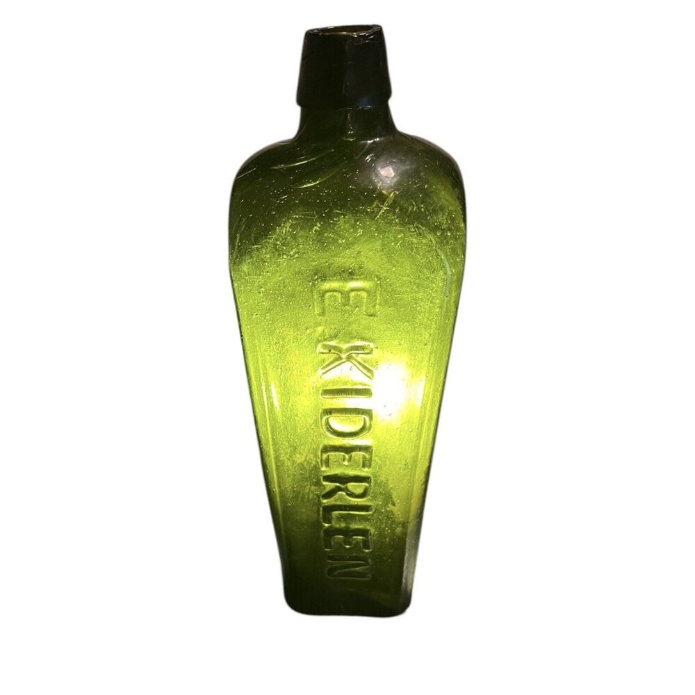 Vintage 9.5” Case‎ Gin Bottle E KIDERLEN Case GIN **SUPER CRUDE***